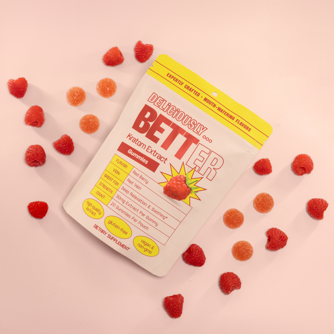 Red Vein Kratom Gummies