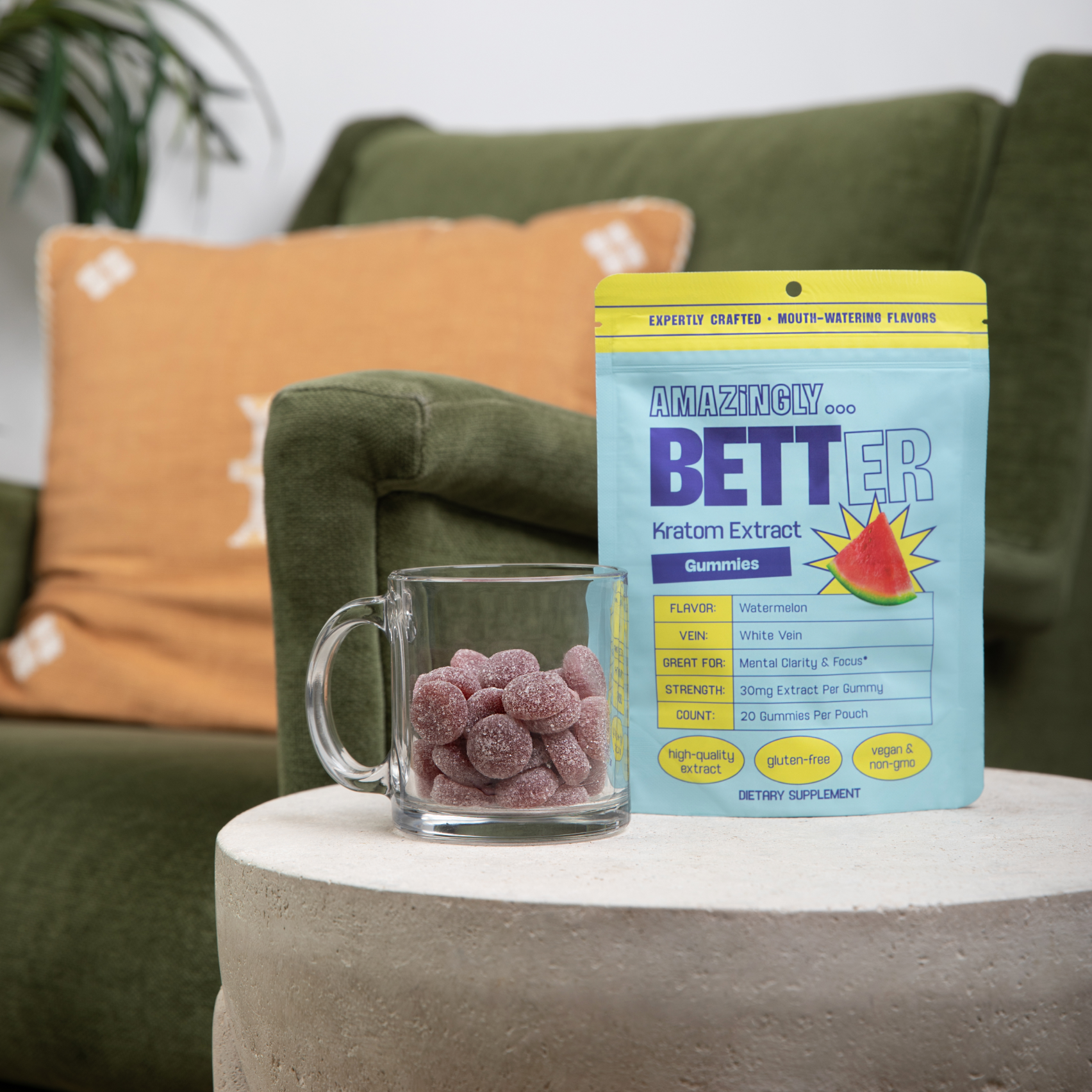 White Vein Kratom Gummies